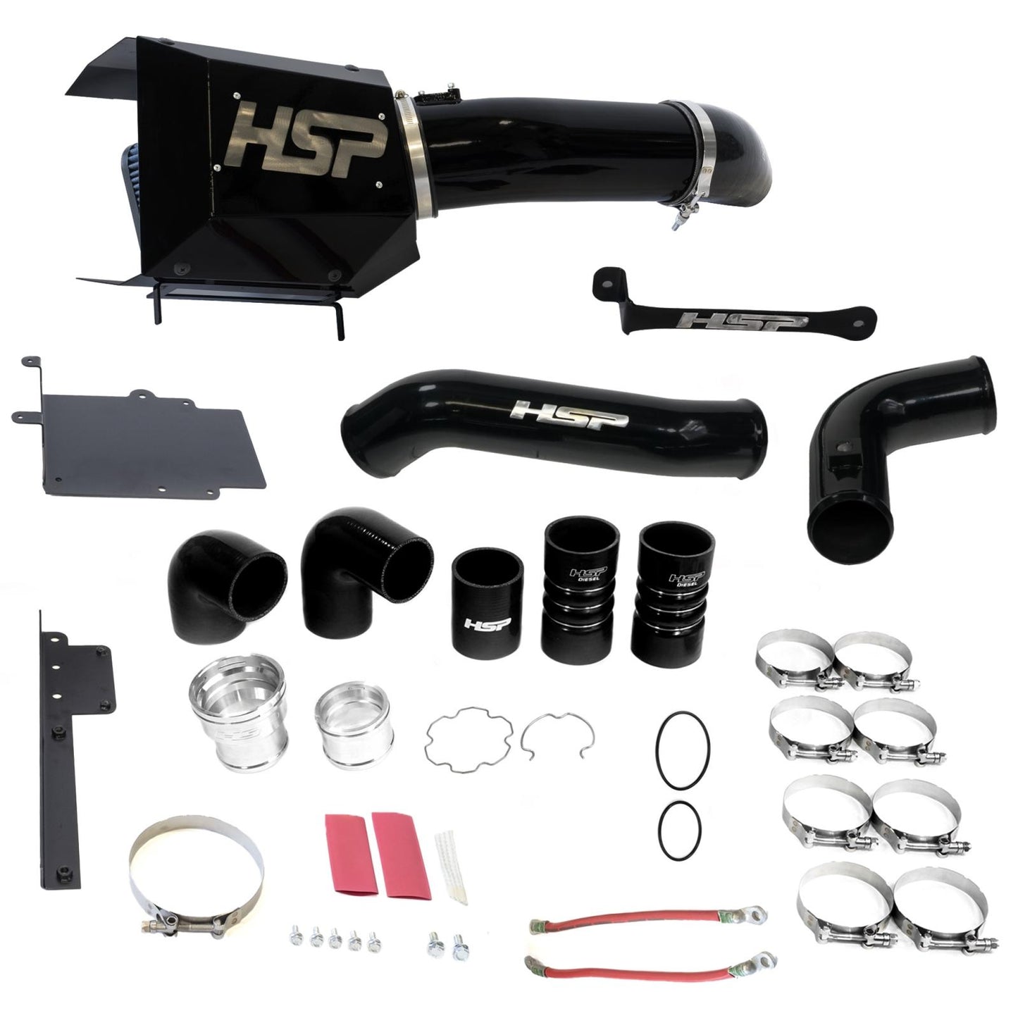 Intake And Intercooler Bundle Kit For 17-19 Ford Powerstroke F250/350 6.7L HSP Diesel