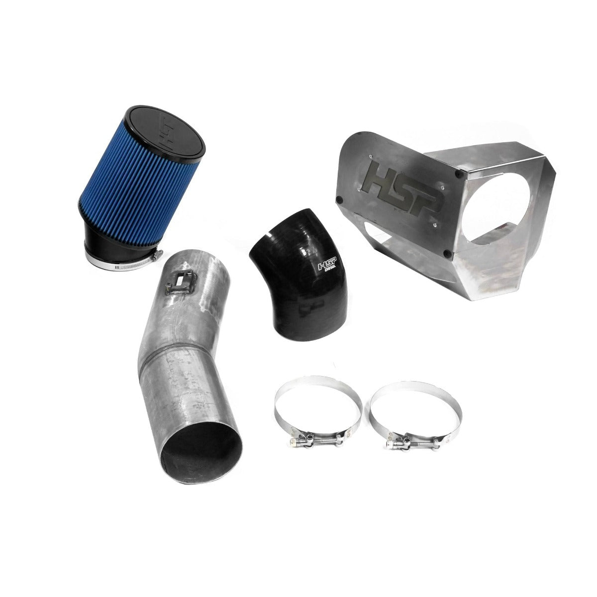 HSP Cold Air Intake For 2020-2022 Ford Powerstroke F250/350 6.7 Liter-RAW - Raw