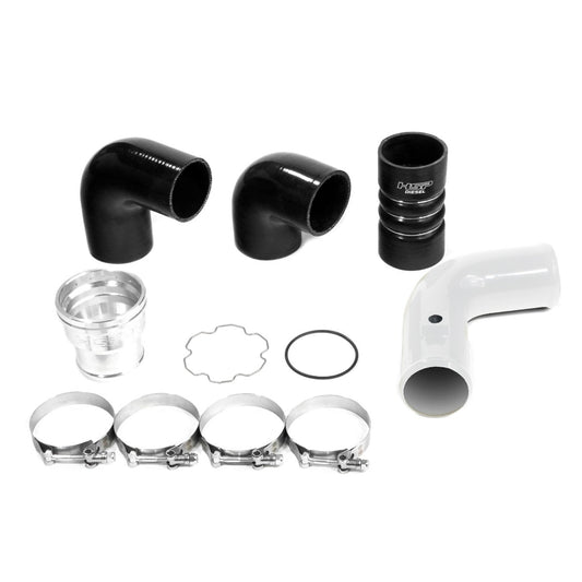 HSP Replacement Cold Side Tube For 2011-2022 Ford Powerstroke F250/350 6.7 Liter-Polar White - Polar White