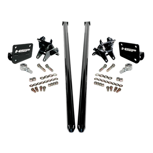 HSP Traction Bars For 2011-2017 Ford Powerstroke 6.7 Liter F250 F350 SRW Extended Cab Short Bed-Ink Black - Ink Black