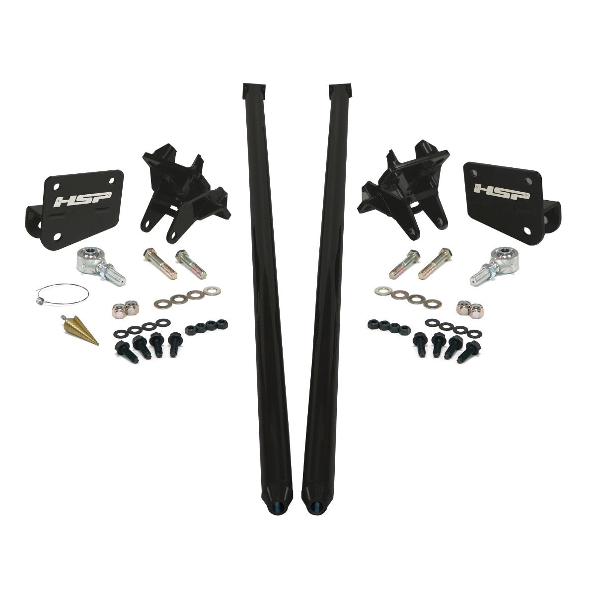 HSP Traction Bars For 2011-2017 Ford Powerstroke 6.7 Liter F350 DRW (ECLB,CCSB) Kingsport Grey - Kingsport Grey