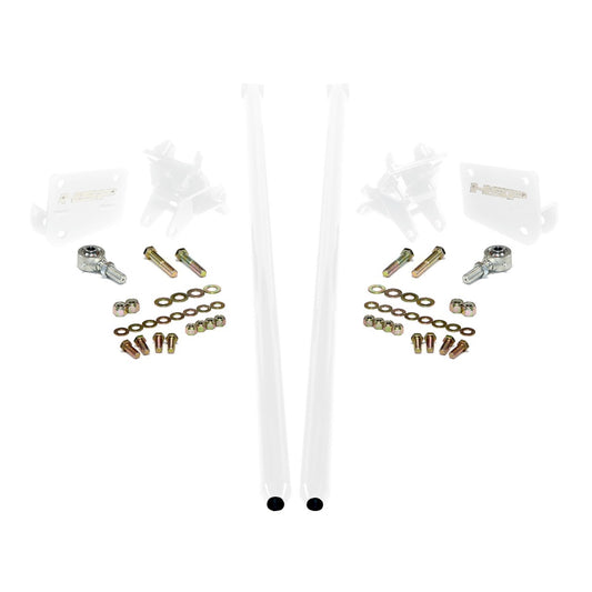 HSP Traction Bars For 2017.5-2022 Ford Powerstroke 6.7 Liter F250 Crew Cab Long Bed-Polar White - Polar White