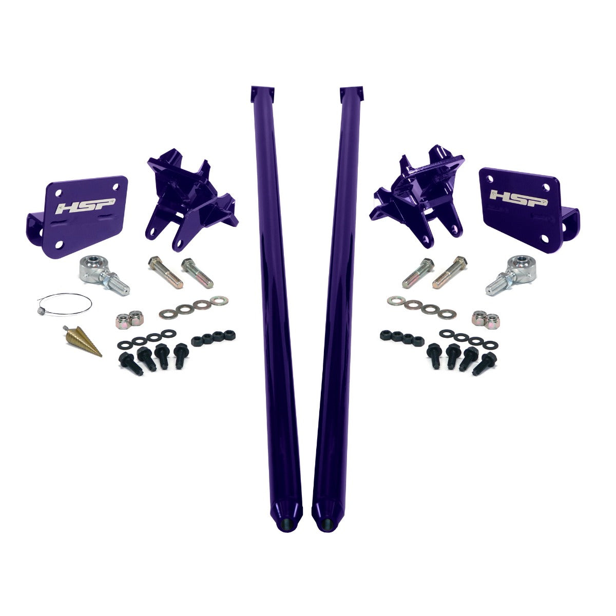 HSP Traction Bars For 2017.5-2022 Ford Powerstroke 6.7 Liter F350 SRW (ECLB,CCSB)-Illusion Purple - Illusion Purple