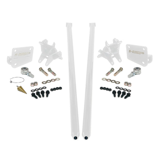 HSP Traction Bars For 2017.5-2022 Ford Powerstroke 6.7 Liter F350 SRW (ECLB,CCSB)-Polar White - Polar White