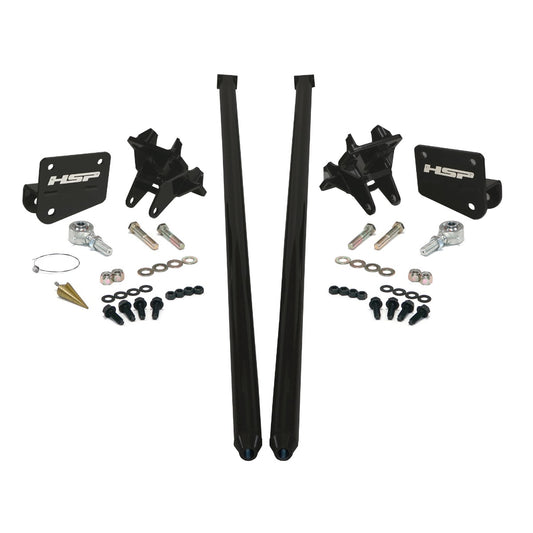 HSP Traction Bars For 2017.5-2022 Ford Powerstroke 6.7 Liter F350 SRW Crew Cab Long Bed Kingsport Grey - Kingsport Grey