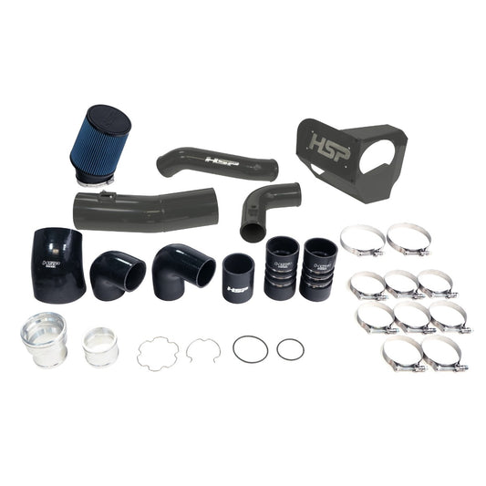 HSP Intake And Intercooler Bundle Kit For 2020-2022 Ford Powerstroke F250/350 6.7 Liter Kingsport Grey - Kingsport Grey