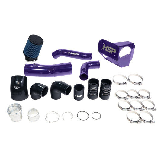 HSP Intake And Intercooler Bundle Kit For 2020-2022 Ford Powerstroke F250/350 6.7 Liter-Illusion Purple - Illusion Purple