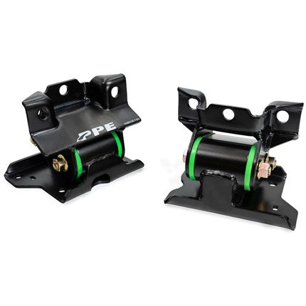 PPE 2001-2010 GM 6.6L Duramax Engine Mount Kit 50 Hardness (OEM Similar)