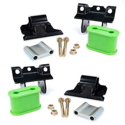 PPE 2001-2010 GM 6.6L Duramax Engine Mount Kit 50 Hardness (OEM Similar)