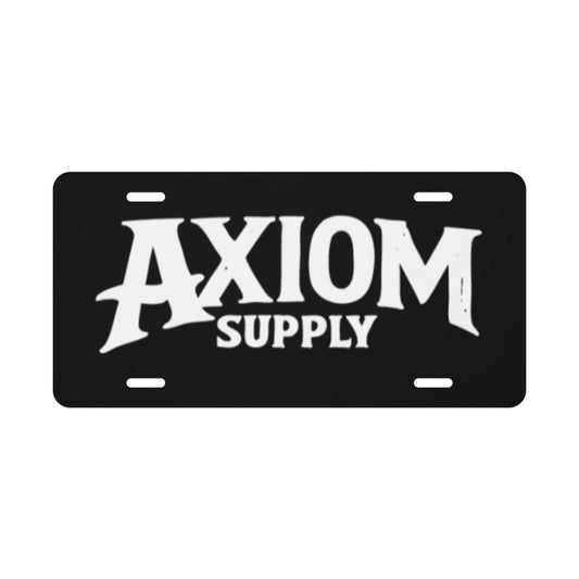 Axiom Supply Truck Show Plate